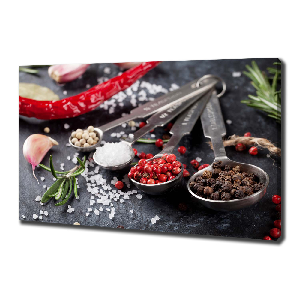 Canvas wall art Herbs and spices