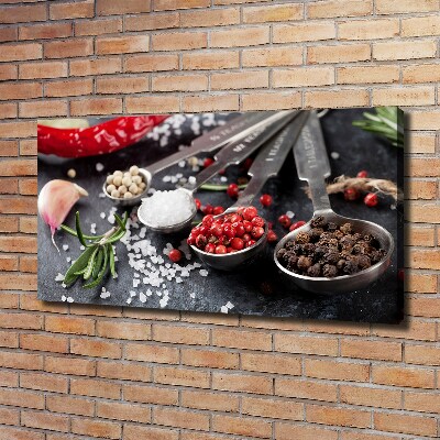 Canvas wall art Herbs and spices