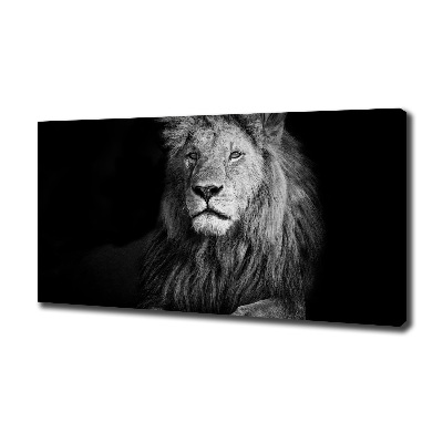 Canvas wall art Lion