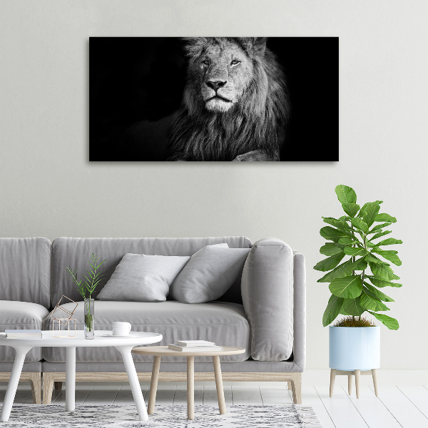 Canvas wall art Lion