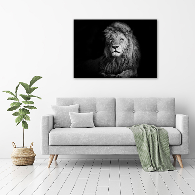 Canvas wall art Lion