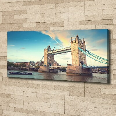 Canvas wall art Tower Bridge London