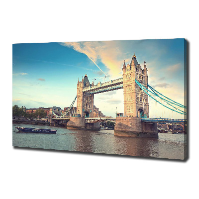 Canvas wall art Tower Bridge London