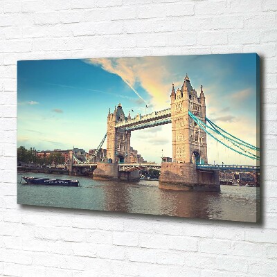 Canvas wall art Tower Bridge London