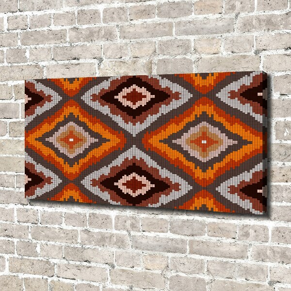 Canvas wall art Retro background