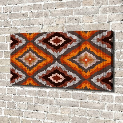 Canvas wall art Retro background