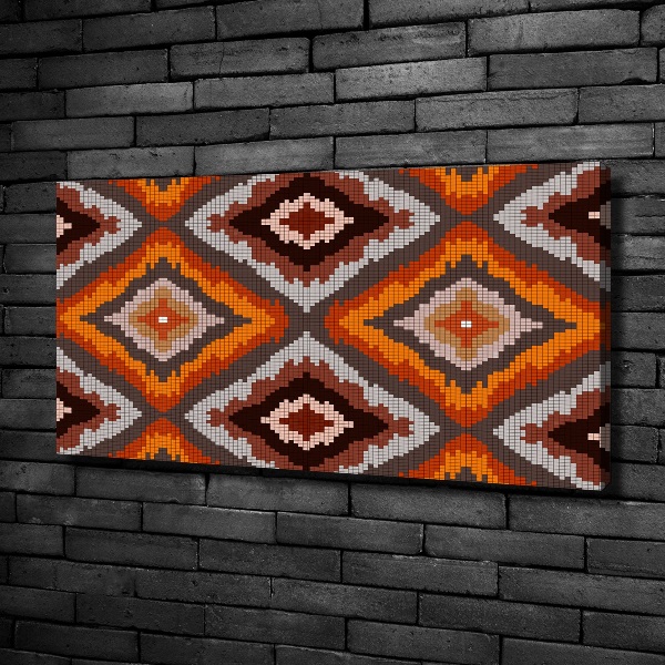 Canvas wall art Retro background