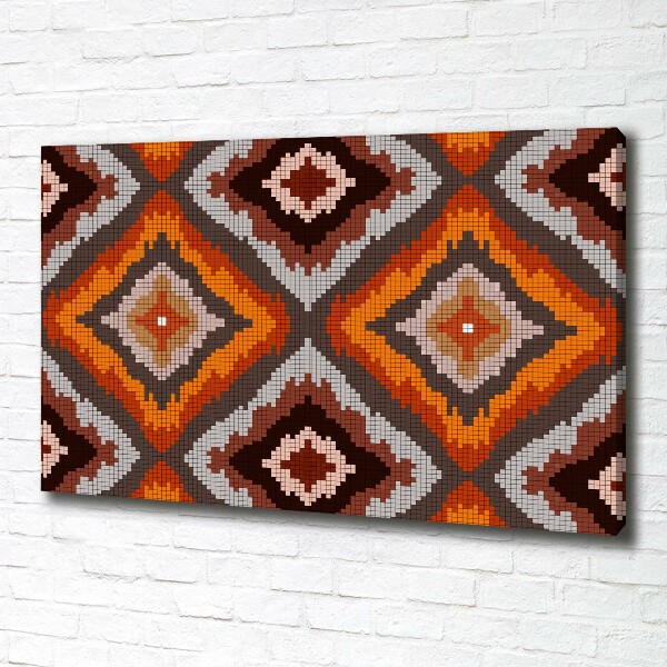 Canvas wall art Retro background