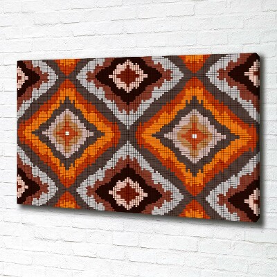 Canvas wall art Retro background