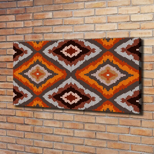 Canvas wall art Retro background