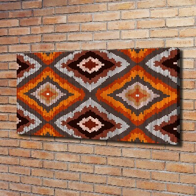 Canvas wall art Retro background