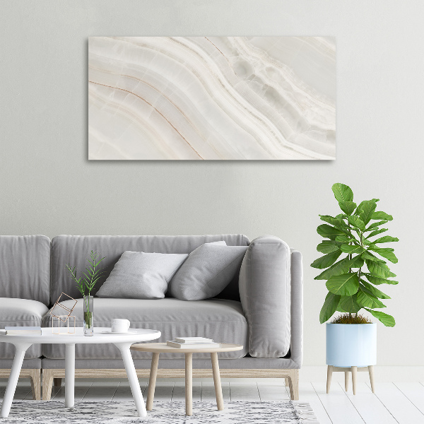 Canvas wall art Marble texture