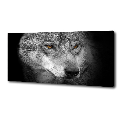 Canvas wall art Wolf