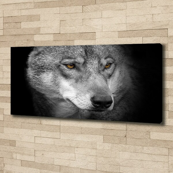 Canvas wall art Wolf