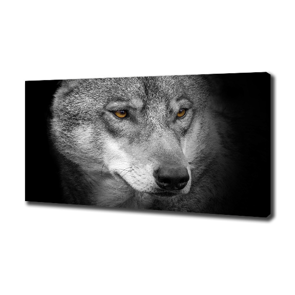 Canvas wall art Wolf