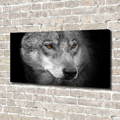 Canvas wall art Wolf