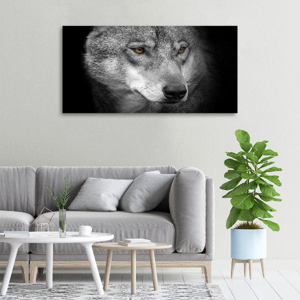 Canvas wall art Wolf