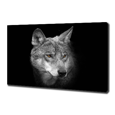 Canvas wall art Wolf