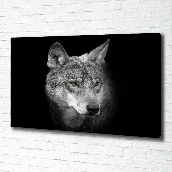 Canvas wall art Wolf