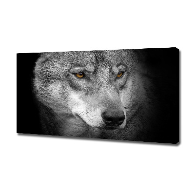 Canvas wall art Wolf