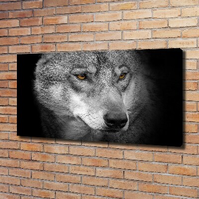 Canvas wall art Wolf