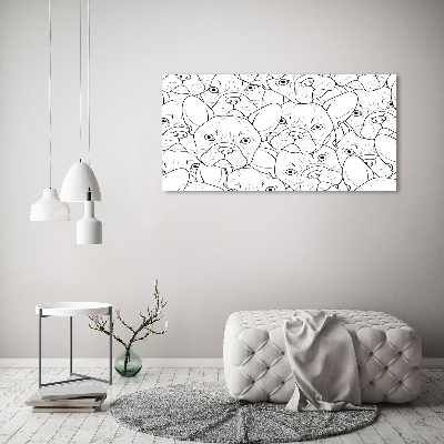 Canvas wall art French Bulldogs