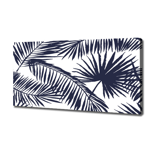 Canvas wall art Palm leaves