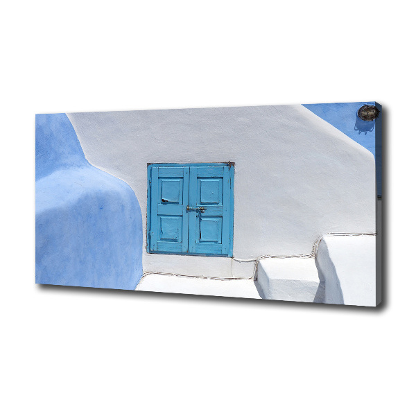 Canvas wall art Santorini Greece