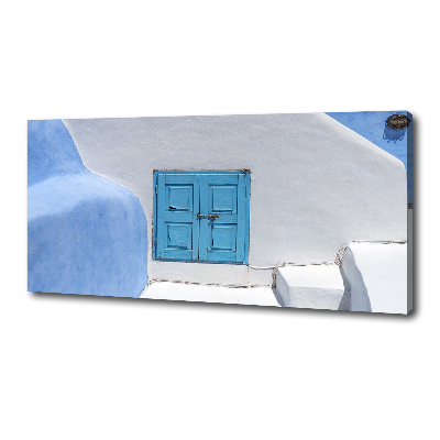 Canvas wall art Santorini Greece