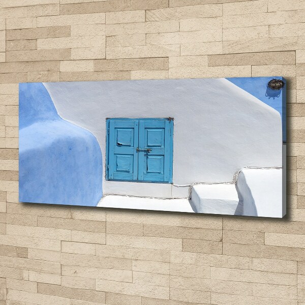 Canvas wall art Santorini Greece