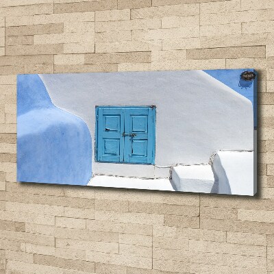 Canvas wall art Santorini Greece