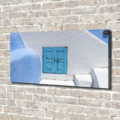 Canvas wall art Santorini Greece