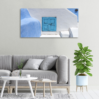 Canvas wall art Santorini Greece