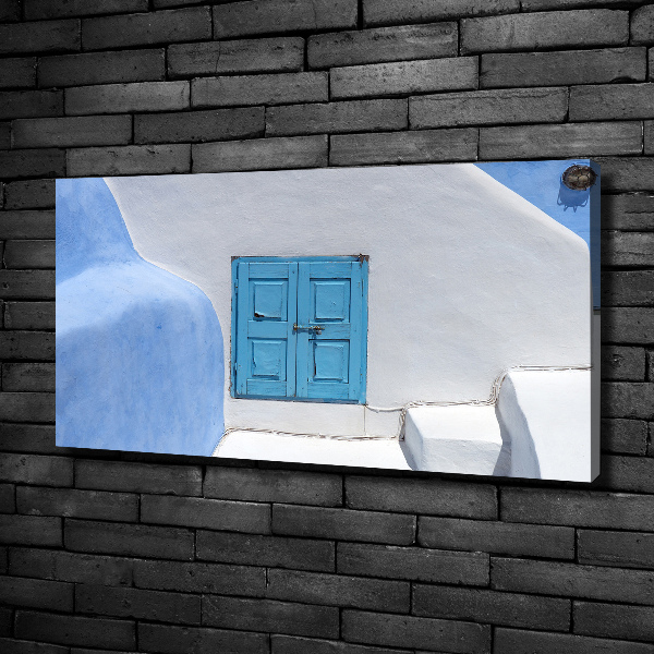 Canvas wall art Santorini Greece