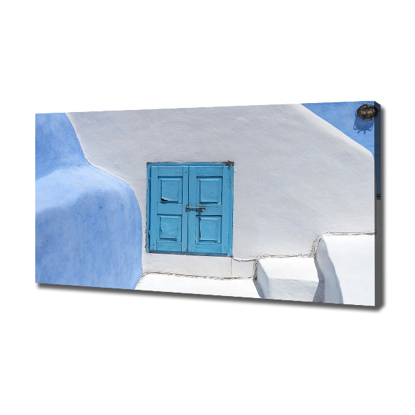 Canvas wall art Santorini Greece