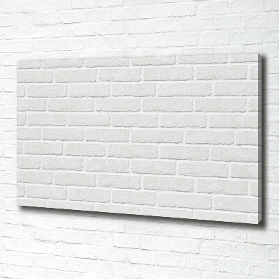 Canvas wall art Brick wall