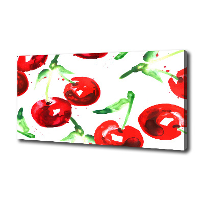 Canvas wall art Cherries