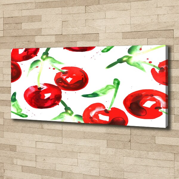 Canvas wall art Cherries