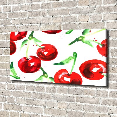 Canvas wall art Cherries