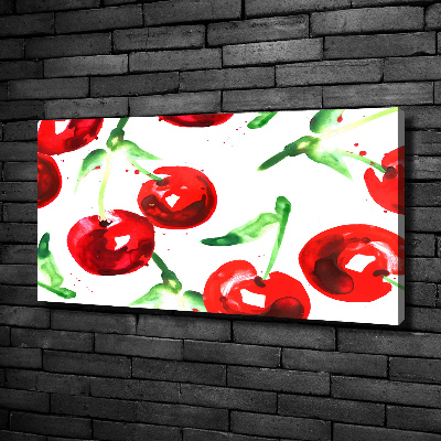 Canvas wall art Cherries