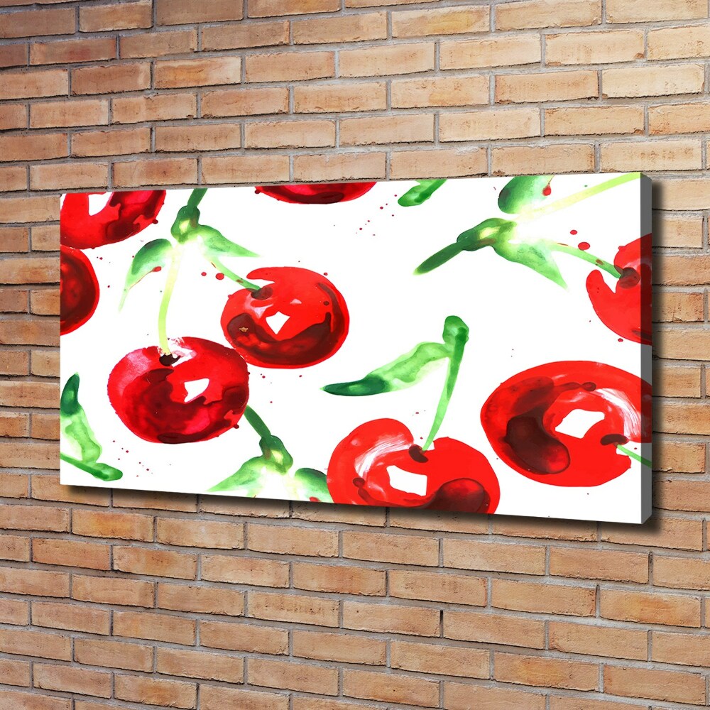 Canvas wall art Cherries