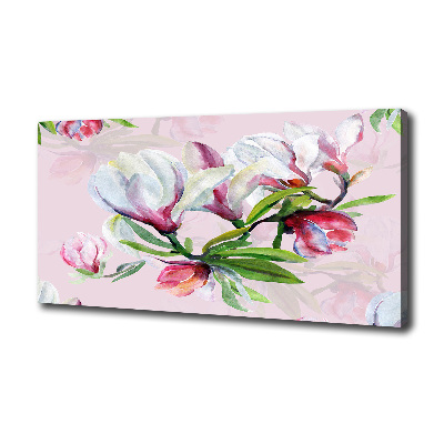 Canvas wall art Magnolia flowers