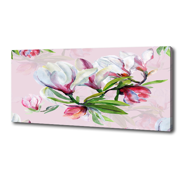 Canvas wall art Magnolia flowers