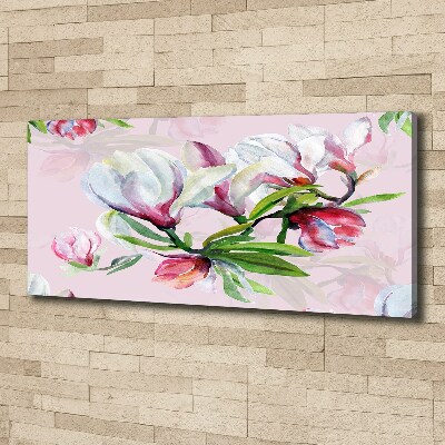 Canvas wall art Magnolia flowers