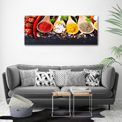 Canvas wall art A mixture of spices