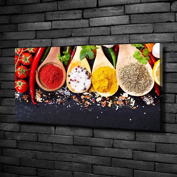 Canvas wall art A mixture of spices