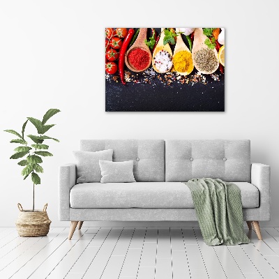 Canvas wall art A mixture of spices