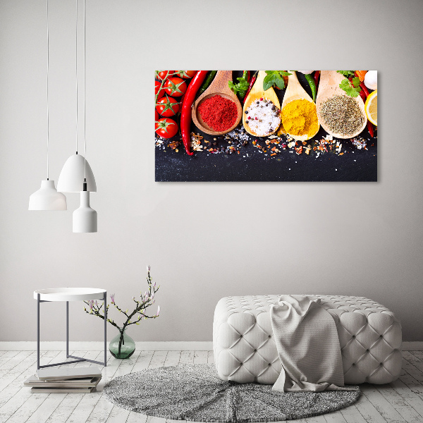 Canvas wall art A mixture of spices