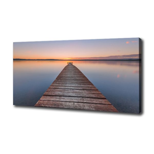 Wooden pier
