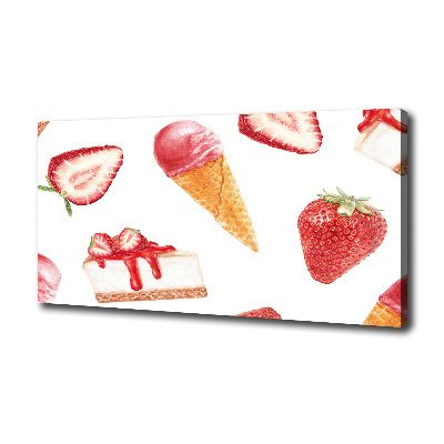 Canvas wall art Dessert